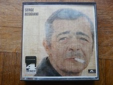 Bande magnetique 4 pistes Reel Tape SERGE REGGIANI - bande défectueuse