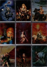 lot de 10 cartes 1995 Comic Images The Best of Royo All-Chromium