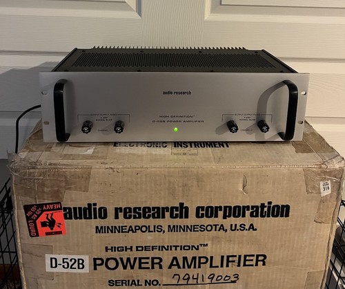 Audio research d52b high - audio,