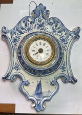 Pendule - céramique DELFT Royal Bonn » de Anton Mehlem - 1870