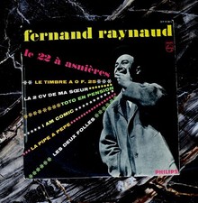 Fernand RAYNAUD enregistrement public Sketchs Vinyle 33 Tours 1973 VG+/VG+