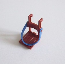 PLAYMOBIL (B760) WESTERN - Support avec Crochets & Sangle Tonneau Chariot 5248