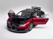 AUTOart 1/12 Bugatti EB16.4 Veyron 2009, black red 12531