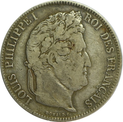 France pièce francs louis - 5,