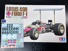 TAMIYA 1/12 LOTUS 49B FORD F-1. ITEM12004 avec décalcomanies complètes de JAPAN5