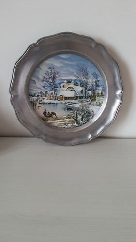 Assiette étain - assiette,