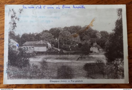 Chappes vue - chappes, (aube)