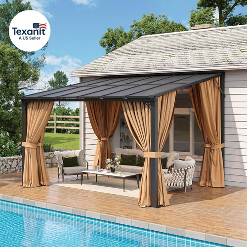 X12 lean gazebo with - lean,