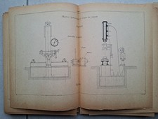 Album de 208 planches dessin technique ancien