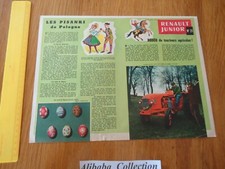 FASCICULE ** RENAULT JUNIOR 21 *** MAGAZINE   tracteur  1958 BD  MARC MARTINE