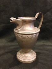 Pewter Pitcher with Animal