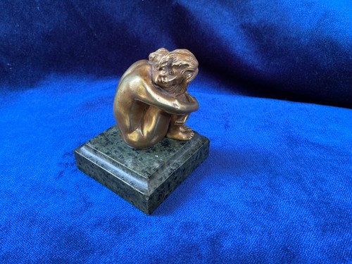 Superbe petite statue - , en
