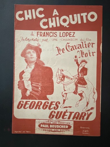 Partition petit format chic - partition,