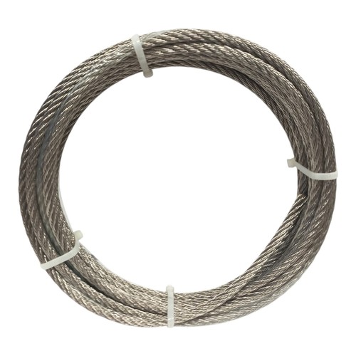 Cable diamètre 8mm inox - cable, en