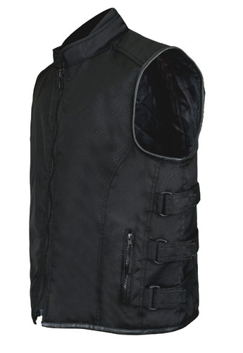 Veste biker pour hommes noire - veste,