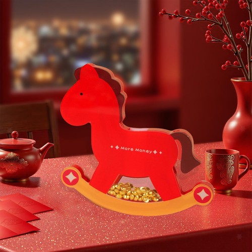 Figurine cheval bascule - de,