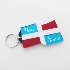 Dominican Republic Flag Key