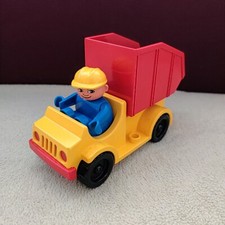 Lego Duplo 2634 - Le Camion benne de chantier - 1983
