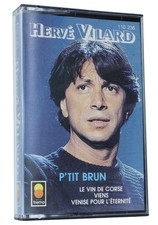 Hervé Vilard - p'tit brun - Cassette Audio  (Réf#H-856)