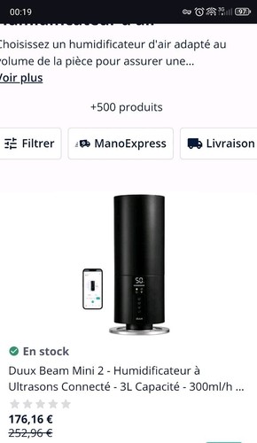 Duux beam mini noir - 2,