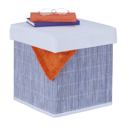 Tabouret rangement pliable - rangement,