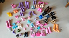 Lots de chaussures pour poupée mannequin, barbie, Ken, Bratz
