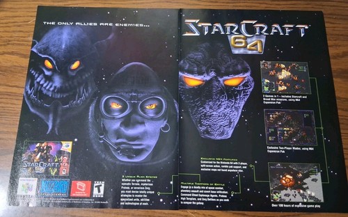 Starcraft video game print - starcraft,