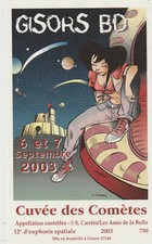 CARRERE  etiquette de vin bd