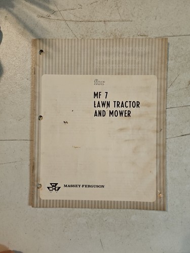 1968 massey ferguson lawn - massey, mf