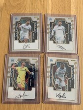 Lot 4 Cartes Panini OM  125