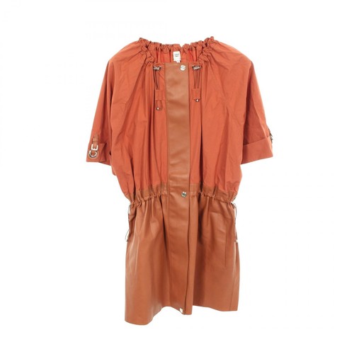 Robe manches courtes - , à