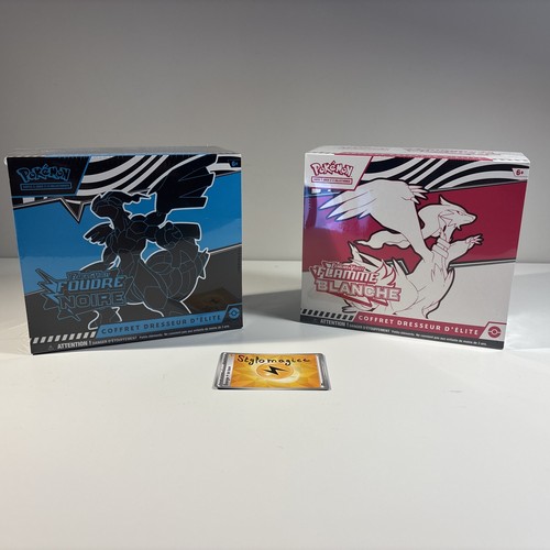 Pokemon duo etb ev10 - ev10.5, flamme