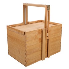 Panier de rangement en bambou, panier de pique- , panier à Dessert à