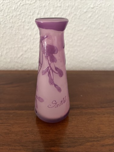 Vase galle signé - galle,