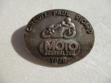 CIRCUIT PAUL RICARD 79 médaille de concentration moto vintage badge insigne