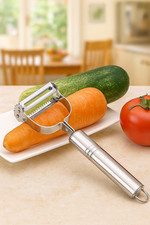 Éplucheur julienne inox multifonction – Râpe et trancheur légumes de qualité
