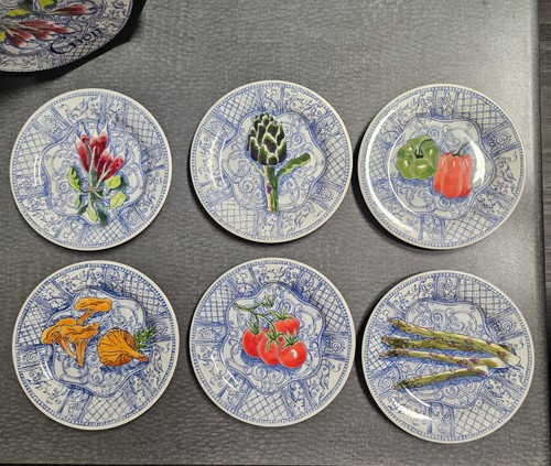 Rare hand painted jardin - hand,