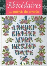 Livre abécédaires au point de croix éditions de Saxe 2005