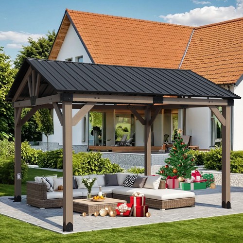 Aoodor hardtop gazebo - 12',