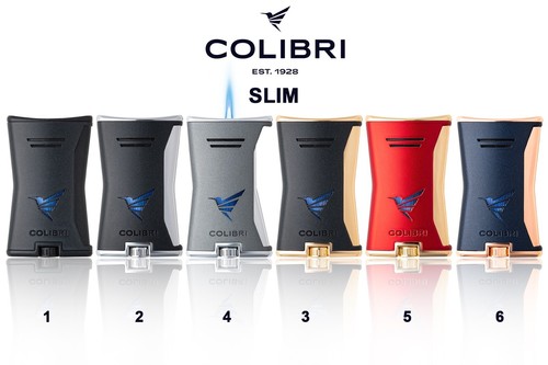 Briquet colibri slim jet flame - slim,