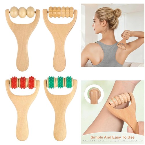Rouleau massage bois - rouleau, de