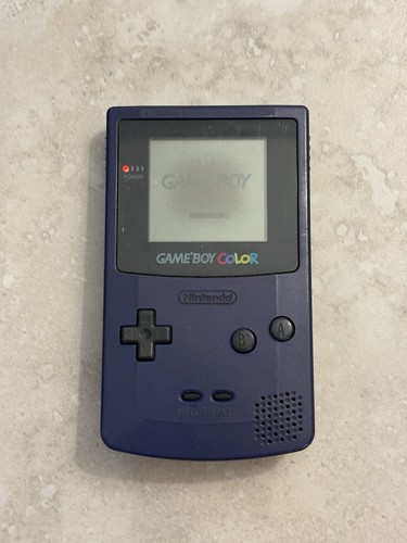 Nintendo game boy color - game, purple