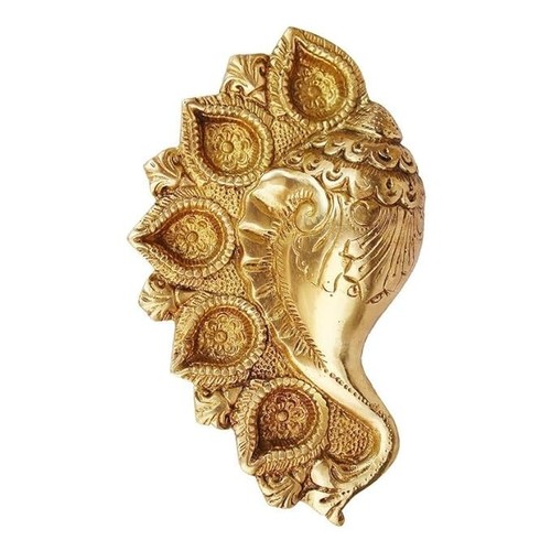 Diya laiton ganesh avec - laiton,