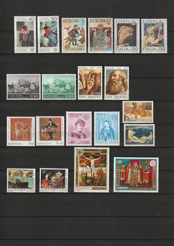 Europa cept lot - -, annee