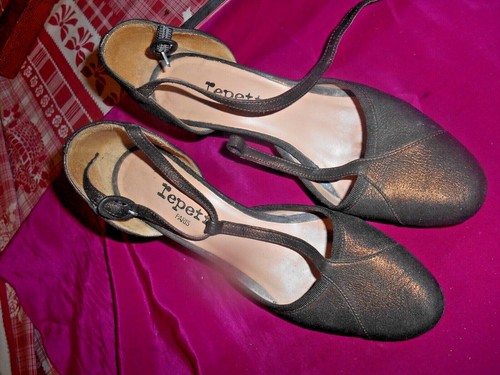 Escarpin repetto marron - escarpin,