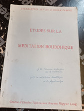 BOUDDHISME TAPUSCRIT ETUDES