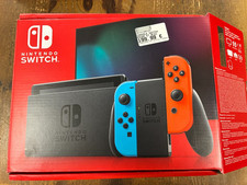 Console Switch rouge et bleu