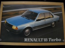 AFFICHE POSTER RENAULT 18