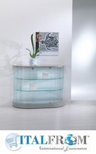Armoire Vitrine Ovale Semi