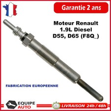 Bougie de préchauffage pour Clio 2 Kangoo Trafic 1.9 d moteur F8Q modèle clipsé